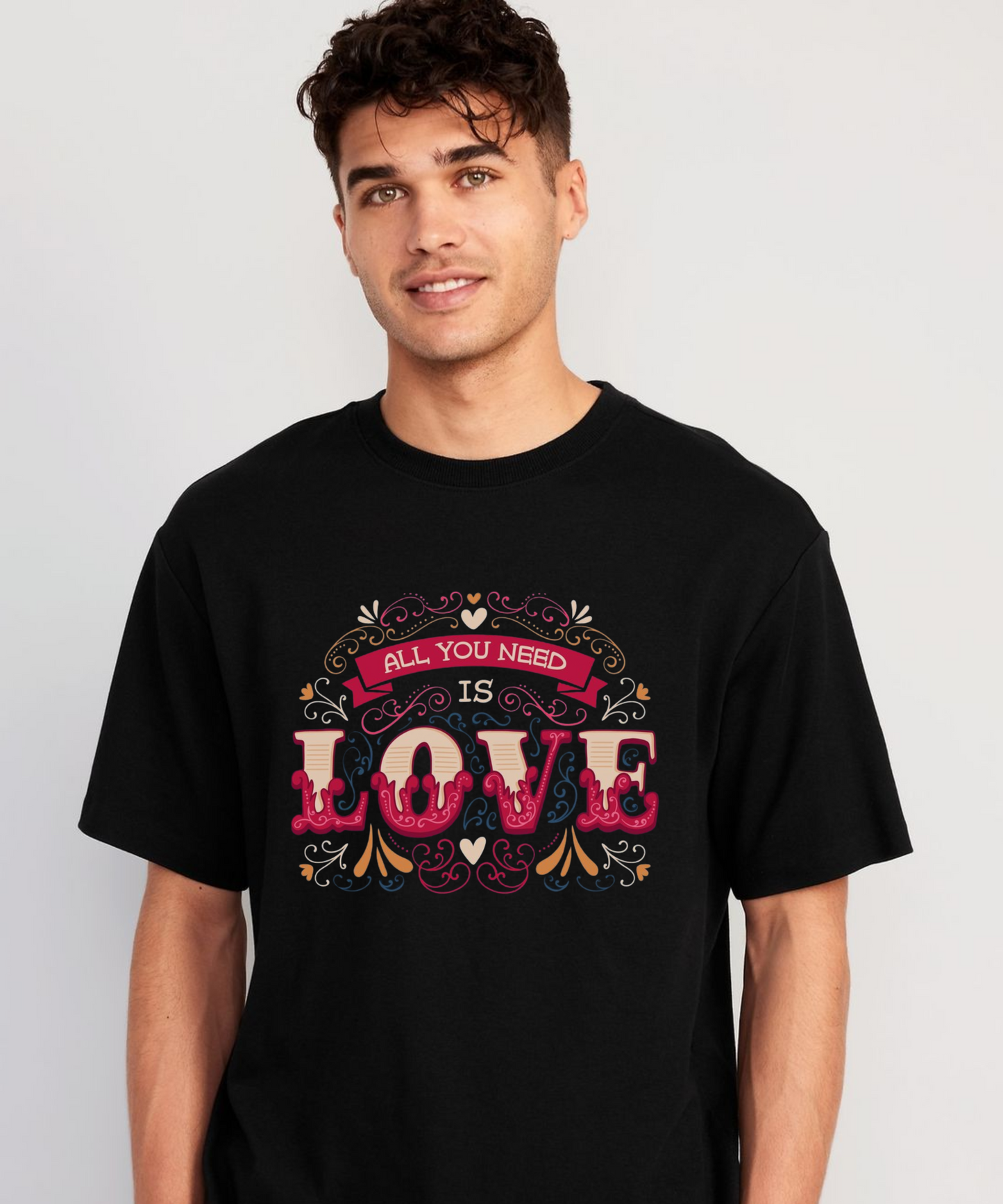 All You Need is Love – Premium 240 GSM Streetwear T-Shirt