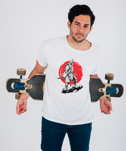 Samurai Shadow Streetwear T-Shirt for Men